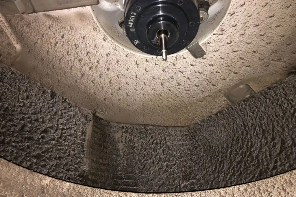 Fouled fan coil found during a condition survey